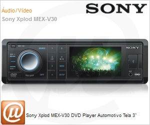MEX-V30 - Sony Xplod MEX-V30 DVD Player Automotivo Tela 3"