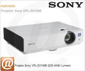 VPL-DX140B - Projetor Sony VPL-DX140B 3200 ANSI Lumens