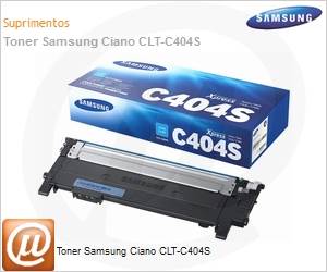 CLT-C404S-SI - Toner Samsung Ciano CLT-C404S
