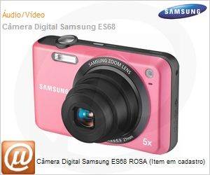 EC-ES68ZZVPPBR - Cmera Digital Samsung ES68 ROSA (Item em cadastro)