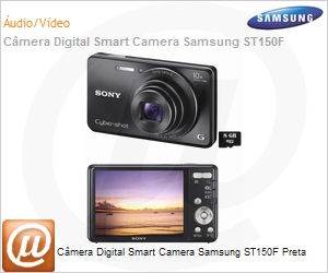 EC-ST150FVMBBR - Cmera Digital Smart Camera Samsung ST150F Preta