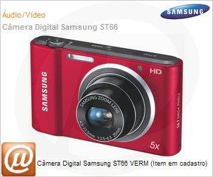EC-ST66ZZVMRBR - Cmera Digital Samsung ST66 VERM (Item em cadastro)
