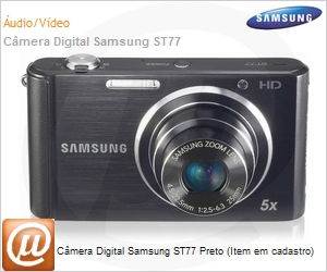 EC-ST77ZZVDBBR - Cmera Digital Samsung ST77 Preto (Item em cadastro)