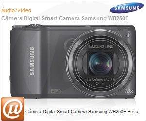 EC-WB250FVMBBR - Cmera Digital Smart Camera Samsung WB250F Preta