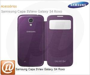 EF-CI950BVEGWW - Samsung Capa SView Galaxy S4 Roxo
