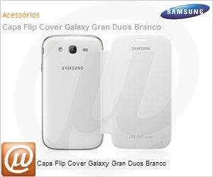 EF-FI908BWEGWW - Capa Flip Cover Galaxy Gran Duos Branco