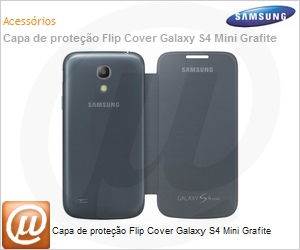EF-FI919BBEGWW - Capa de proteo Flip Cover Galaxy S4 Mini Grafite