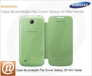 EF-FI919BGEGWW - Capa de proteo Flip Cover Galaxy S4 Mini Verde