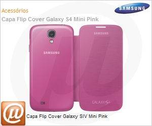 EF-FI950BPEGWW - Capa Flip Cover Galaxy SIV Mini Pink