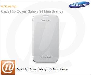 EF-FI950BWEGWW - Capa Flip Cover Galaxy SIV Mini Branca