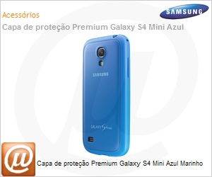 EF-PI919BNEGWW - Capa de proteo Premium Galaxy S4 Mini Azul Marinho