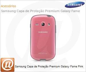 EF-PS681BPEGWW - Samsung Capa de Proteo Premium Galaxy Fame Pink