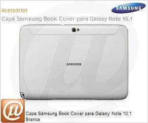EFC-1G2NWECSTD - Capa Samsung Book Cover para Galaxy Note 10.1 Branca
