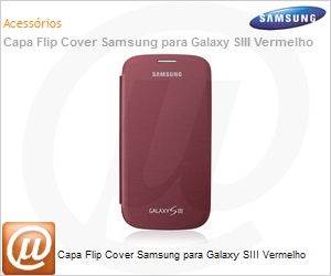 EFC-1G6FRECSTD - Capa Flip Cover Samsung para Galaxy SIII Vermelho