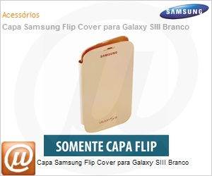 EFC-1G6FWECSTD - Capa Samsung Flip Cover para Galaxy SIII Branco