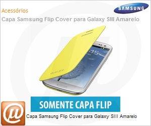 EFC-1G6FYECSTD - Capa Samsung Flip Cover para Galaxy SIII Amarelo