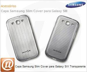 EFC-1G6SWECSTD - Capa Samsung Slim Cover para Galaxy SIII Transparente