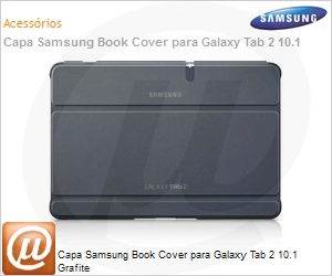 EFC-1H8SGECSTD - Capa Samsung Book Cover para Galaxy Tab 2 10.1 Grafite