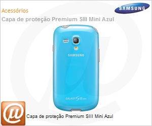 EFC-1M7BLEGSTD - Capa de proteo Premium SIII Mini Azul