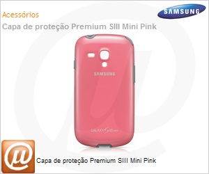 EFC-1M7BPEGSTD - Capa de proteo Premium SIII Mini Pink
