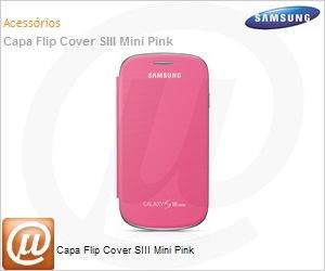 EFC-1M7FPEGSTD - Capa Flip Cover SIII Mini Pink