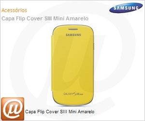 EFC-1M7FYEGSTD - Capa Flip Cover SIII Mini Amarelo