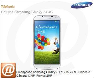 GT-I9515ZWPZTO - Smartphone Samsung Galaxy S4 4G 16GB 4G Branco 5" Cmera 13MP, Frontal 2MP