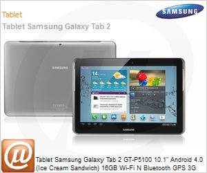 Tablet Samsung Galaxy Tab 2, P5100 Branco Android 4.0