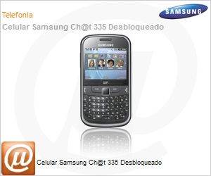 GT-S3350 - Celular Samsung Ch@t 335 Desbloqueado