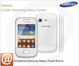 GT-S5300ZWPZTO - Smartphone Samsung Galaxy Pocket Branco