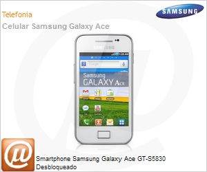 GT-S5830OKBZTO - Smartphone Samsung Galaxy Ace GT-S5830 Desbloqueado