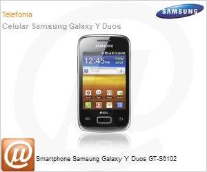 GT-S6102SKBZTO - Smartphone Samsung Galaxy Y Duos GT-S6102