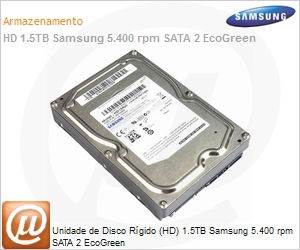 HD154UI/SRA - Unidade de Disco Rgido (HD) 1.5TB Samsung 5.400 rpm SATA 2 EcoGreen