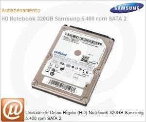 HM321HI/SRA - Unidade de Disco Rgido (HD) Notebook 320GB Samsung 5.400 rpm SATA 2
