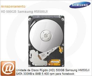 HM500JI-SRU - Unidade de Disco Rgido (HD) 500GB Samsung HM500JI SATA 300MB/s 8MB 5.400 rpm para Notebook