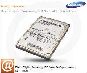 HN-M101MBB/SE2 - Disco Rigido Samsung 1TB Sata 5400rpm Interno NOTEBook