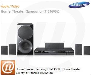 HT-E4500K/ZD - Home-Theater Samsung HT-E4500K Home Theater Blu-ray 5.1 canais 1000W 3D