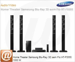 HT-F5555WK/ZD - Home Theater Samsung Blu-Ray 3D sem Fio HT-F5555 1000 W