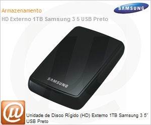 HX-DU010EC/AAB - Unidade de Disco Rgido (HD) Externo 1TB Samsung 3 5" USB Preto