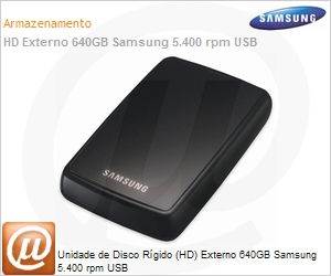 HX-MU064DA/AA2 - Unidade de Disco Rgido (HD) Externo 640GB Samsung 5.400 rpm USB
