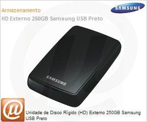HXMU025DA/AA2 - Unidade de Disco Rgido (HD) Externo 250GB Samsung USB Preto