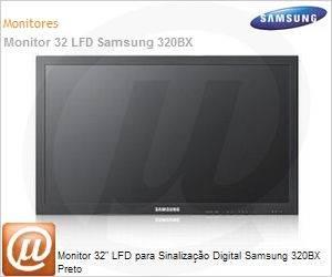 LH32ARPLBHLZD - Monitor 32" LFD para Sinalizao Digital Samsung 320BX Preto
