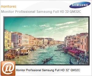 LH32QMCEBGCXZA - Monitor Profissional Samsung Full HD 32" QM32C 
