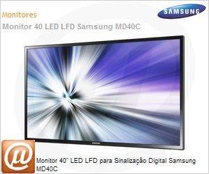 LH40MDCPLGVMZD - Monitor 40" LED LFD para Sinalizao Digital Samsung MD40C