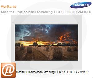 LH46VMTUBGBXZD-B - Monitor 46" LED LFD Profissional Digital Signage Samsung VM46TU Full HD Videowall
