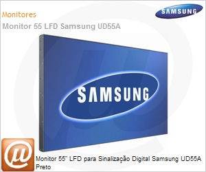 LH55CPPLBB/ZD - Monitor 55" LFD para Sinalizao Digital Samsung UD55A Preto