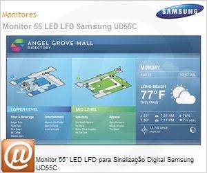 LH55UDCPLBVMZD - Monitor 55" LED LFD para Sinalizao Digital Samsung UD55C