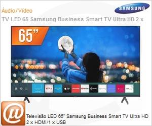 LH65BETHVGGXZD - Smart TV 65" LED Samsung Business TV BE65T-HB Ultra HD 4k HDMI [x2] USB Wi-Fi Bluetooth