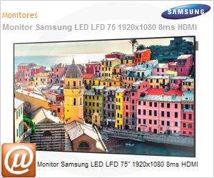 LH75DMDPLGA/ZA - Monitor Samsung LED LFD 75" 1920x1080 8ms HDMI