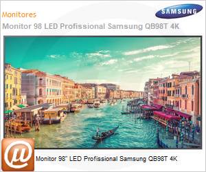 LH98QBTBPGCXZA - Monitor 98" LED Profissional Samsung QB98T 4K